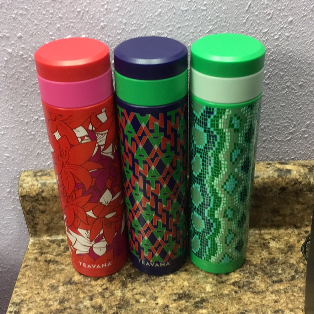 Teavana Tumblers with infuser baskets ur choice